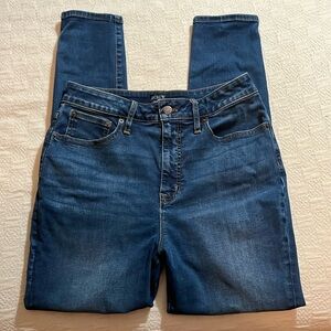 J. Crew Curvy 10” High-Rise Skinny Jeans